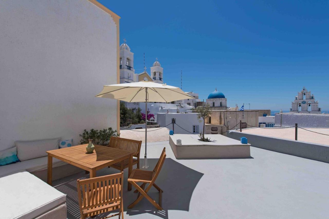Sandandstone Villa Santorini Megalochori  Eksteriør bilde